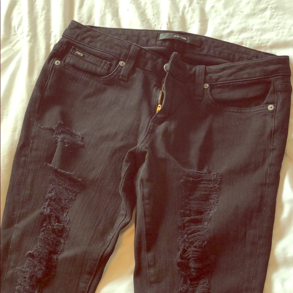 Joe’s Jeans | Distressed Black Jegging Jeans